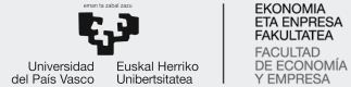 Logo universidad País Vasco - Euskal Herriko Unibertsitatea ekonomia